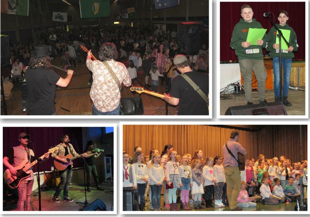 Irische Folkrock-Band spielte für die Irlandklasse der Grund- und Werkrealschule Villingendorf (2)