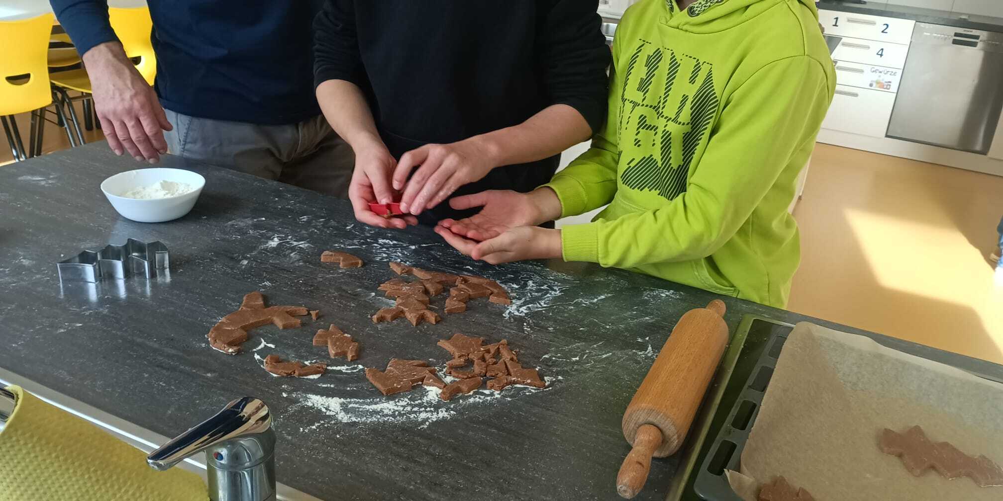 Lebkuchen-Backaktion der Irlandklasse